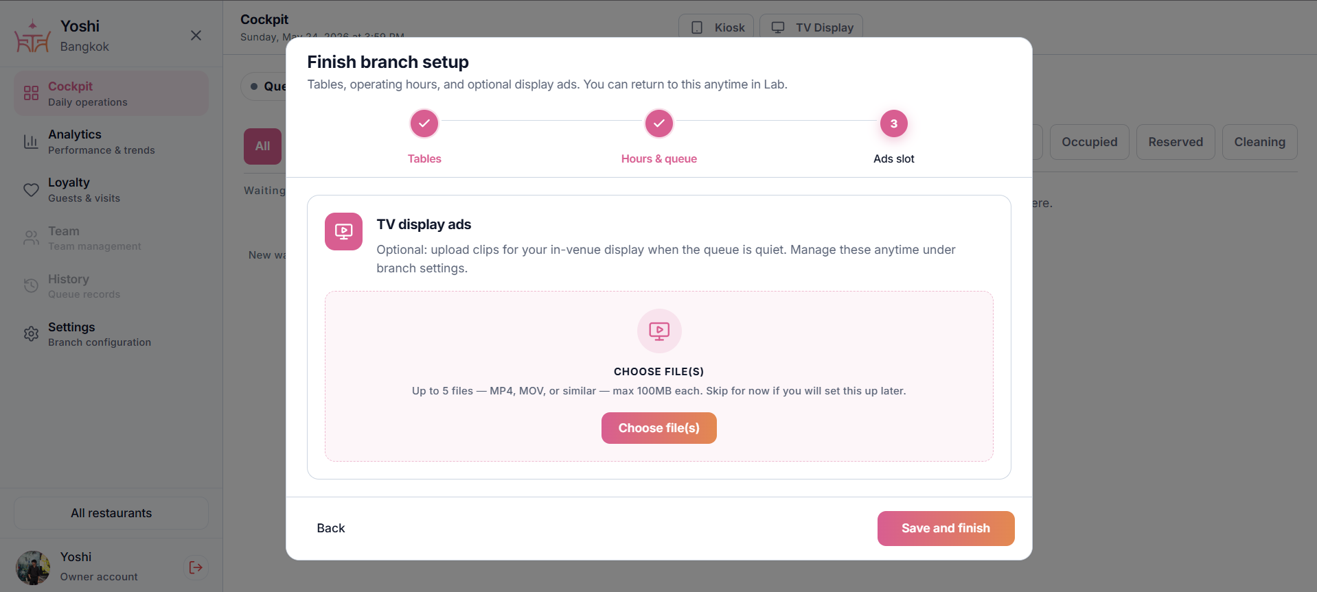 Monetize the Idle Screen — TV Display Ads